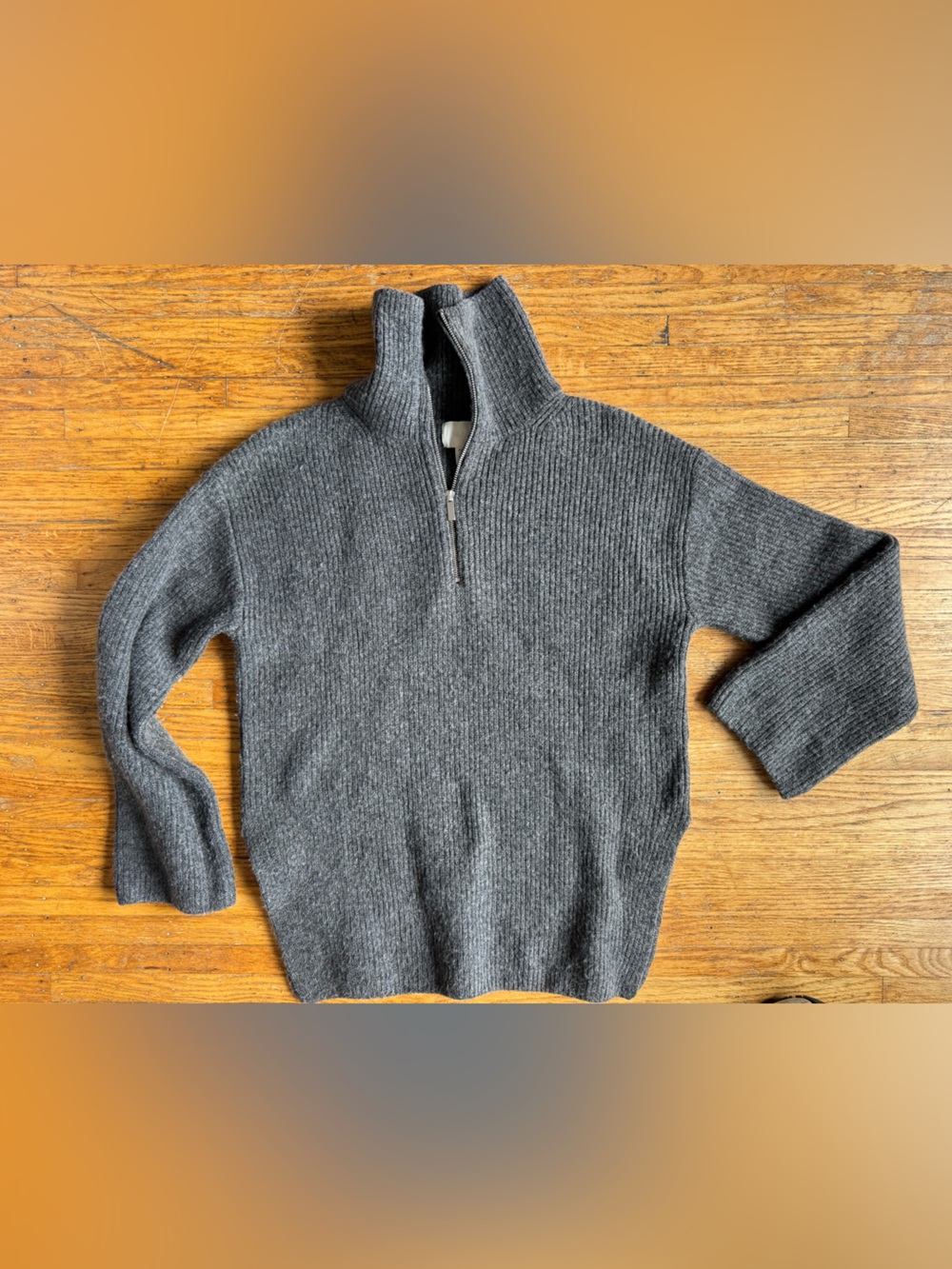 H&M Oversized Quarter Zip